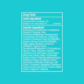 COOLA SunBlur in a makeup bag lifestyle shot for daily sunscreen convenience benefit
