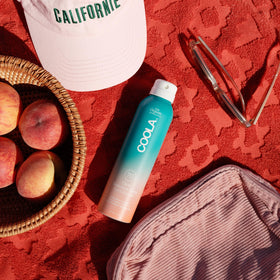 COOLA fine mist texture close up demonstrating lightweight absorption benefit