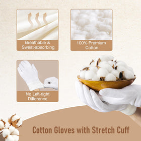 COOLJOB close-up of soft cotton weave highlighting breathable texture benefit