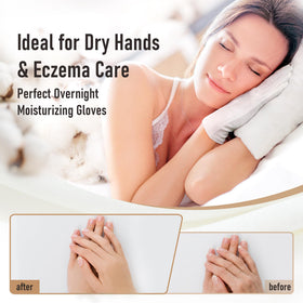 COOLJOB gloves on hand to illustrate medium size and fit