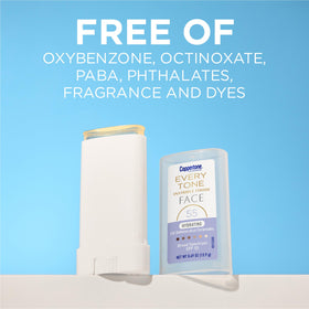 Coppertone every tone placed in a beach bag lifestyle scene for on-the-go sun protection