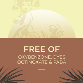 Coppertone family at poolside using spray for easy reapplication