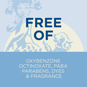 Coppertone applying stick over makeup for quick sunscreen touch-ups