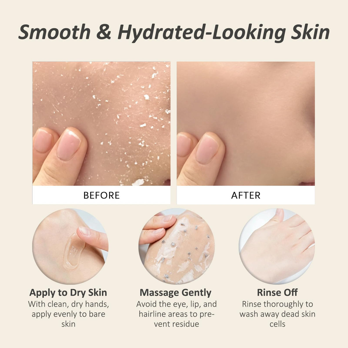 CORACODE use on hands and elbows showing multiuse smoothing effect