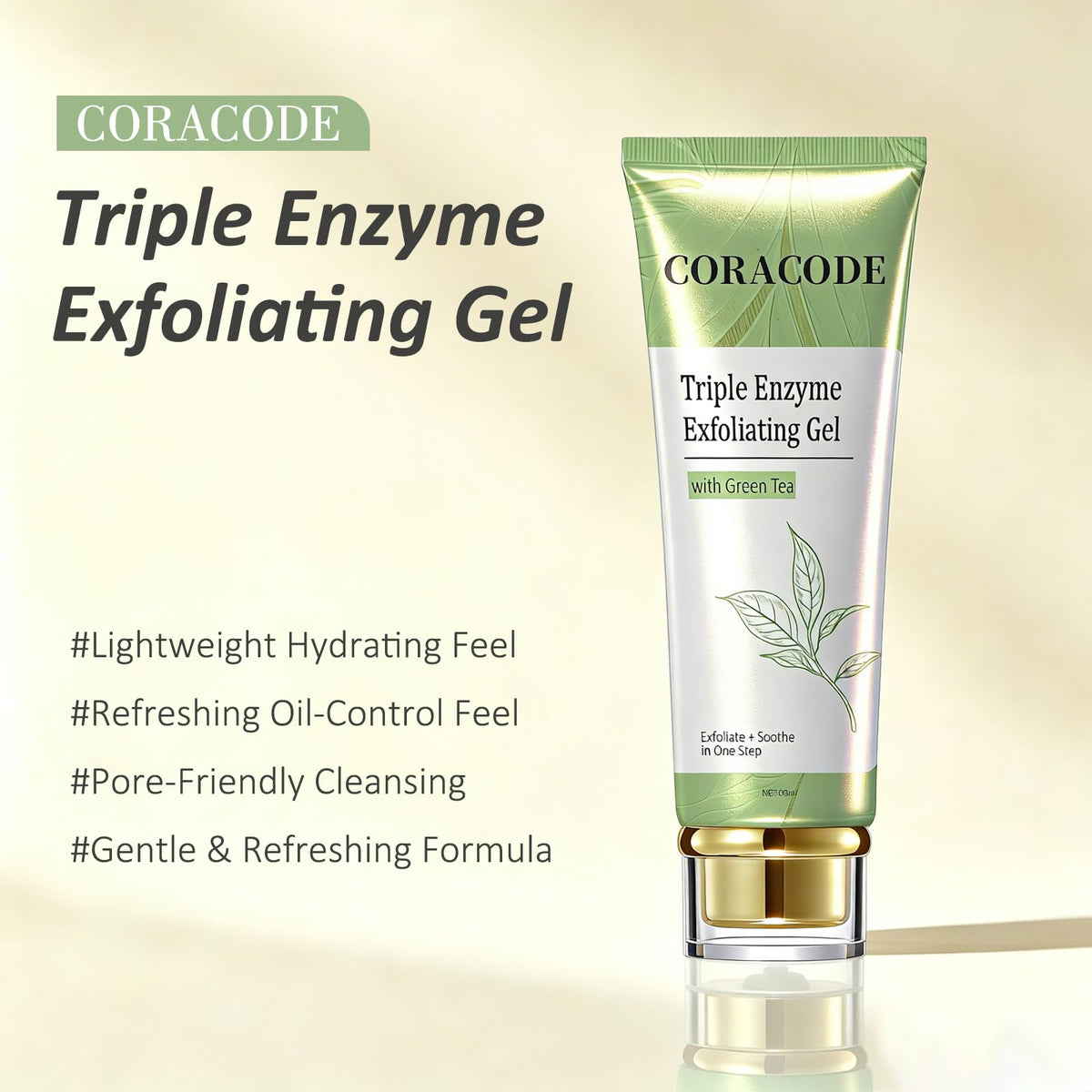 CORACODE product label close-up showing directions and ingredient clarity