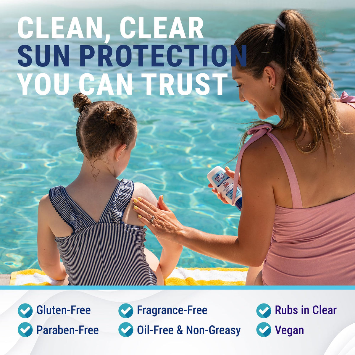 Coral Isles applied to forearm demonstrating smooth, even coverage