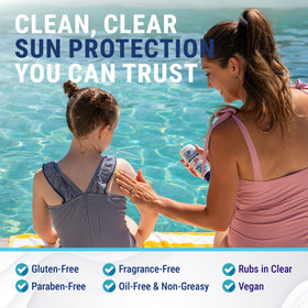 Coral Isles applied to forearm demonstrating smooth, even coverage