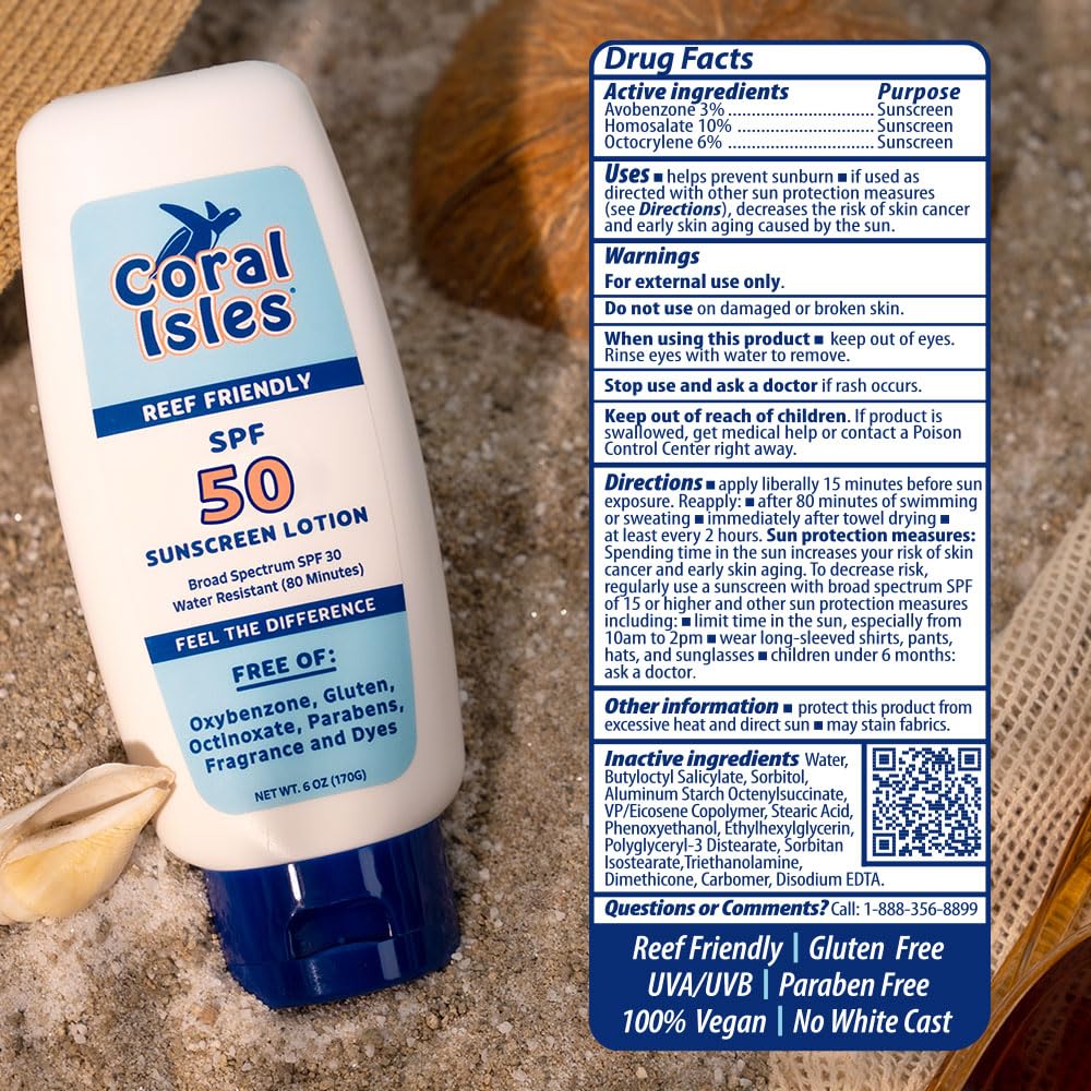 Coral Isles in beach setting highlighting water resistance and protection
