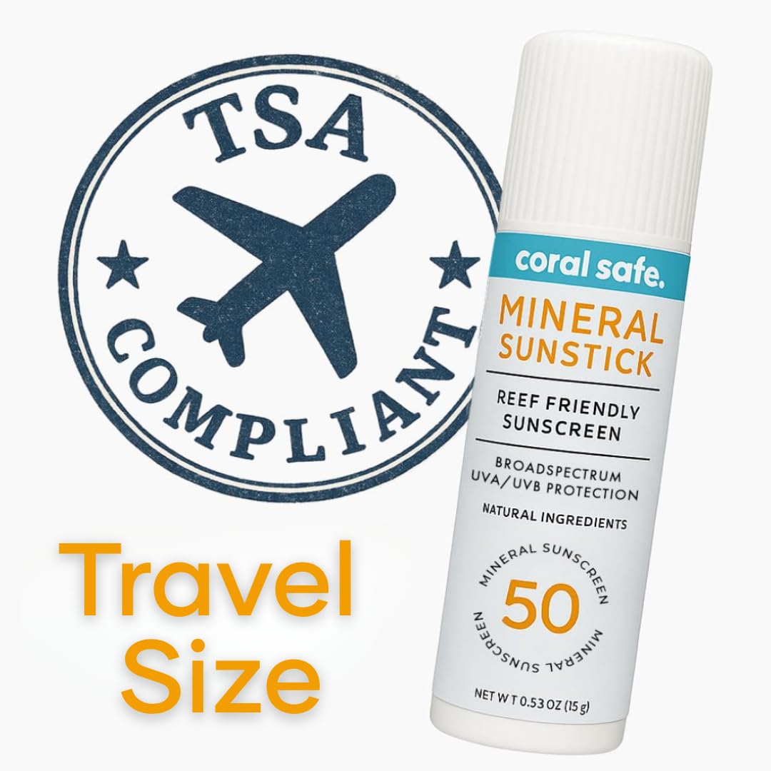 Coral Safe twist mechanism close-up demonstrating easy application and travel convenience