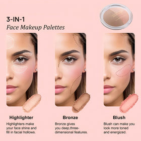 Corlo before and after face comparison showing sculpting and glow