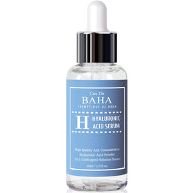 Cos De BAHA ingredients plain list image emphasizing minimal, fragrance-free formulation benefit