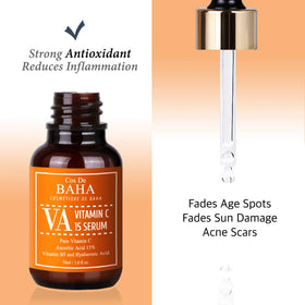 Cos De BAHA dropper dispensing serum for precise application