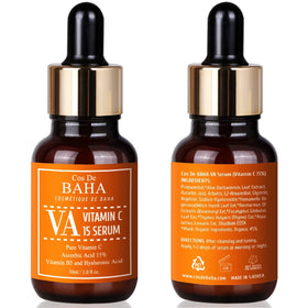 Cos De BAHA 30ml bottle beside coin for size comparison benefit