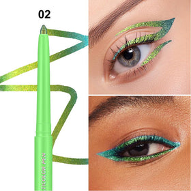 COSASTYA product applied on eyelid demonstrating radiant color and blendability benefit