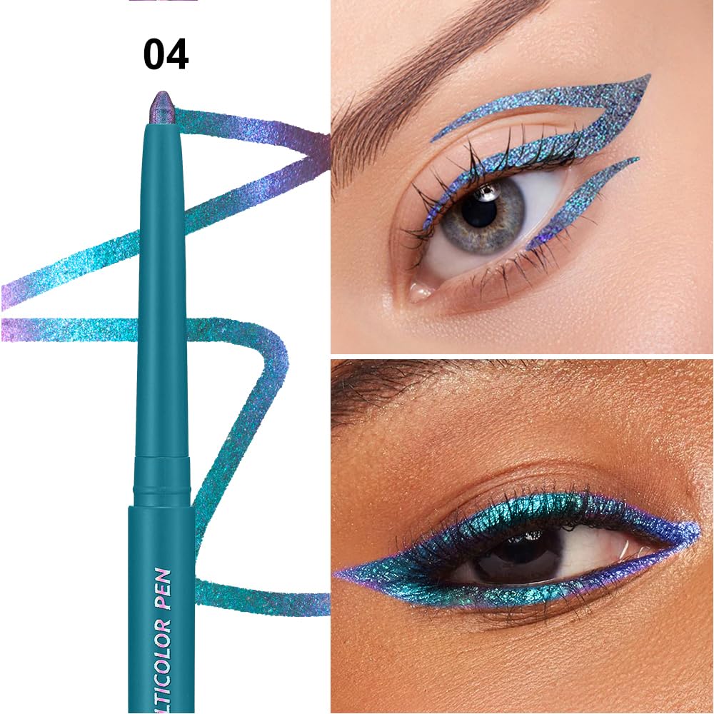 COSASTYA pencil being used to draw a winged liner for long-lasting definition
