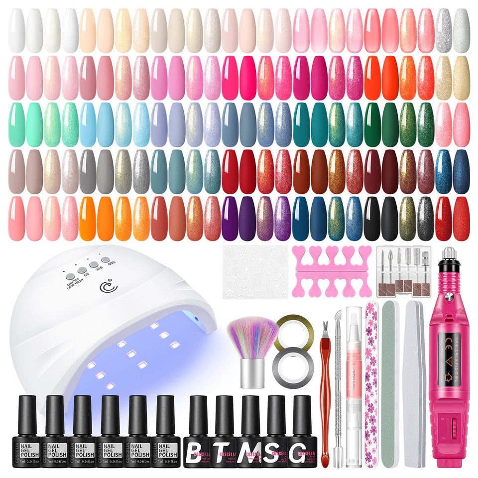 COSCELIA front packaging showing full 53-piece kit and convenience