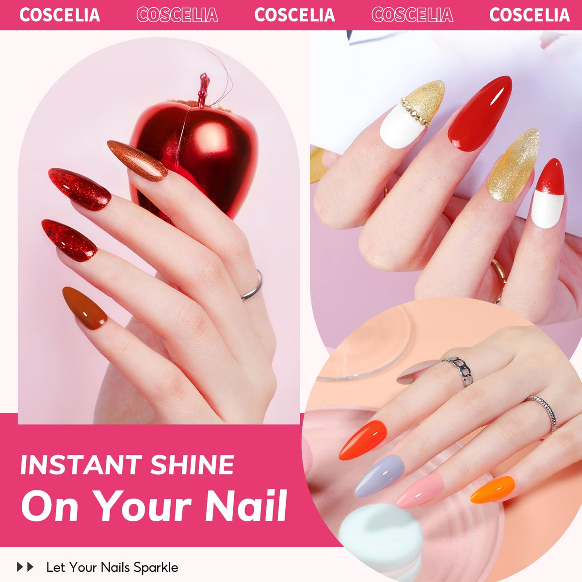 COSCELIA gift box styled in a lifestyle setting for presentability benefit
