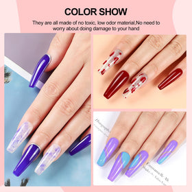 COSCELIA kit staged on a vanity inspiring creative at-home manicures