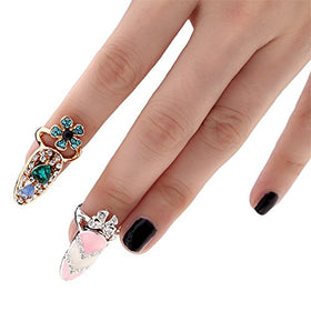 CosCosX lifestyle shot at a party showing glamorous fingertip decoration