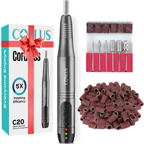 COSLUS C20 front view showcasing compact cordless design and ergonomic grip for easy handling