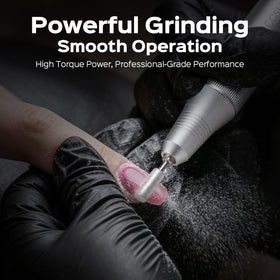 COSLUS drill in use on salon table demonstrating stable continuous power