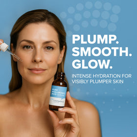 Cosmedica Skincare pipette dispensing serum demonstrating precise, mess-free application