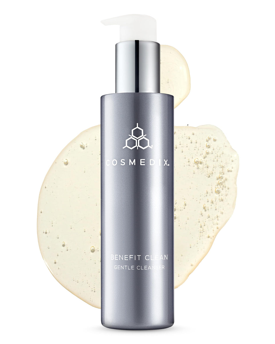 COSMEDIX front packaging showing 150ml bottle and benefits