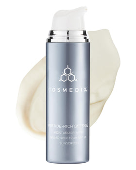 COSMEDIX front packaging showing SPF 50 and product name for daily protection