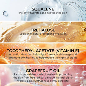 COSMEDIX label detail highlighting broad-spectrum SPF 50 for strong defense