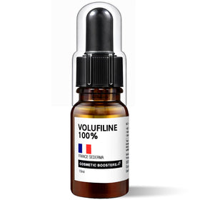 COSMETIC BOOSTERS front bottle showing compact 10ml vial and easy storage benefit