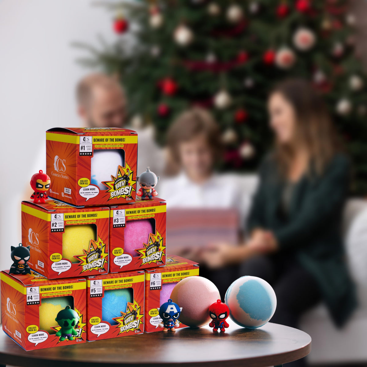 COSMETICS STORIES revealing the hidden superhero toy for play