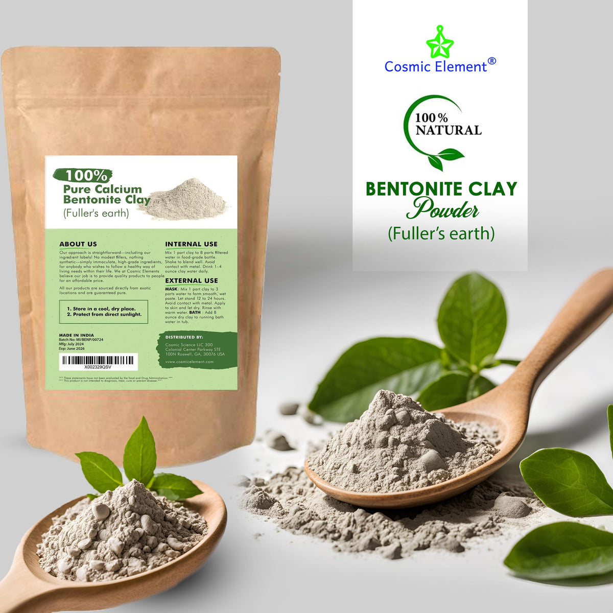 Cosmic Element in bathroom lifestyle setting conveying daily skincare routine use