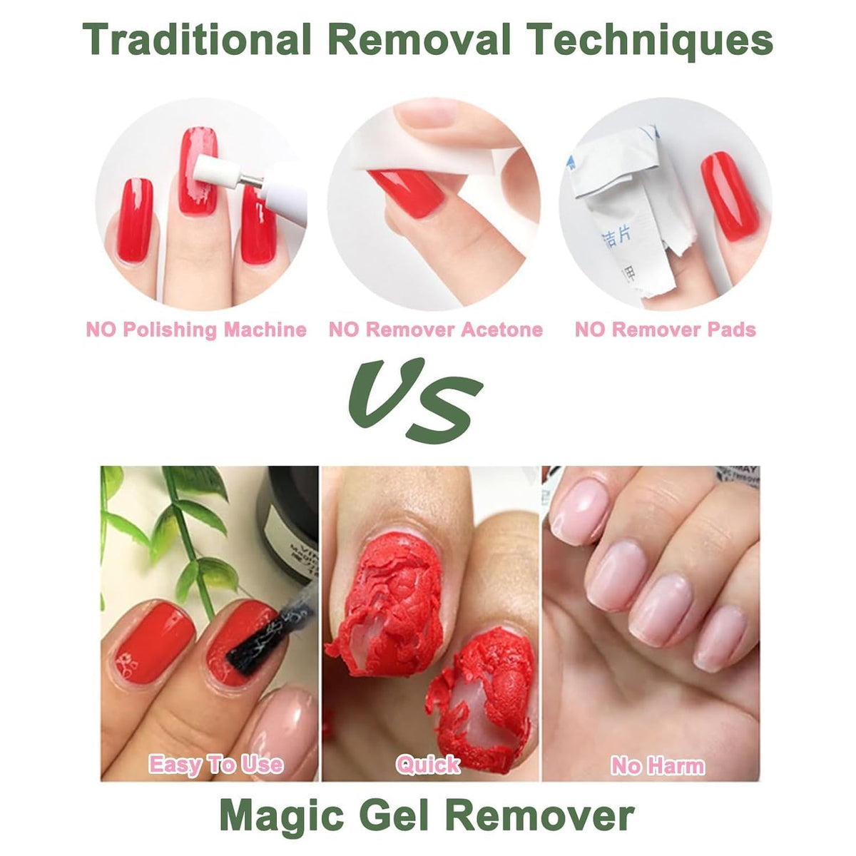 COSMOO step-by-step setup with liquid tape and pusher for simple home removal benefit