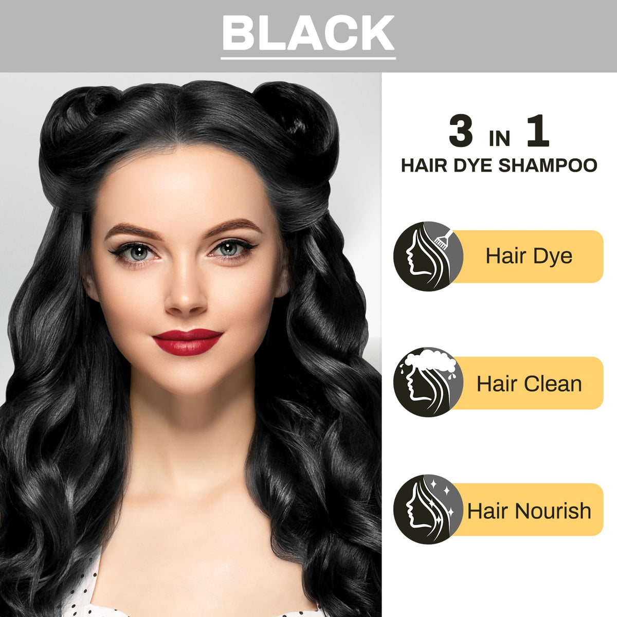 cosmpro before and after hair photo, visible gray coverage benefit