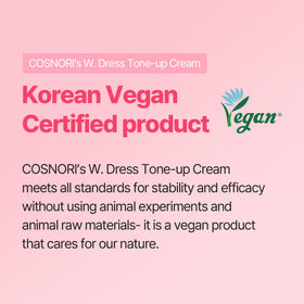 COSNORI cream applied on hand illustrating easy blending advantage