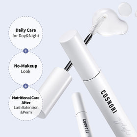 COSNORI application demo on upper lash line for easy nightly use