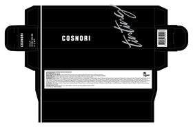 COSNORI brush applicator poised to coat lashes with defined finish