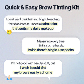 Mixed COSNORI tint paste texture highlighting smooth blendability benefit