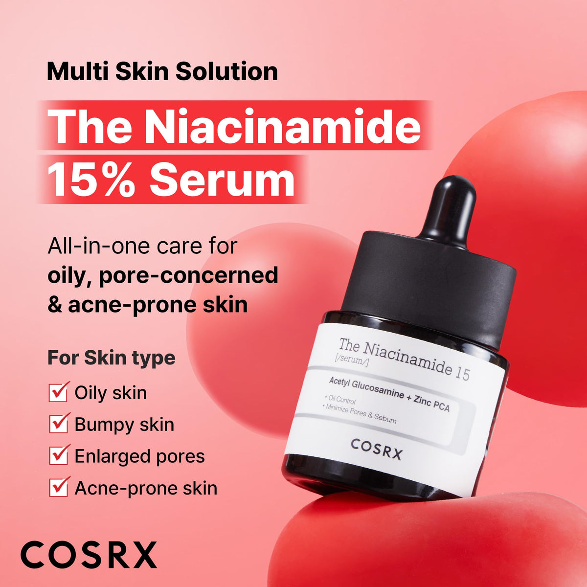 COSRX serum texture on dropper showing lightweight consistency and quick absorption benefits
