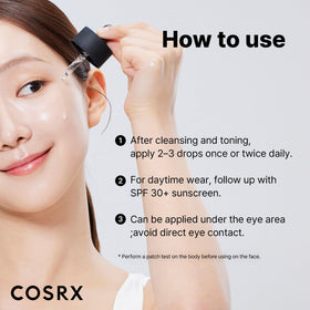 COSRX niacinamide and zinc ingredient visual emphasizing targeted pore and oil control