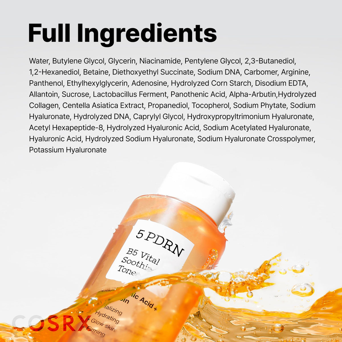 COSRX toner staged with skincare items showing layering benefit