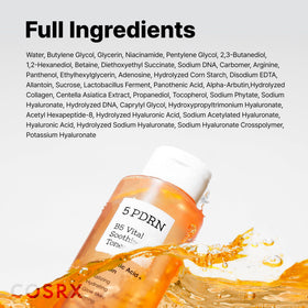 COSRX toner staged with skincare items showing layering benefit