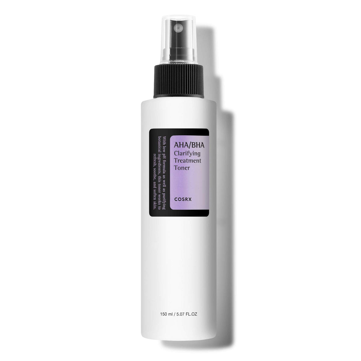 COSRX front bottle shot showing clean label and benefits