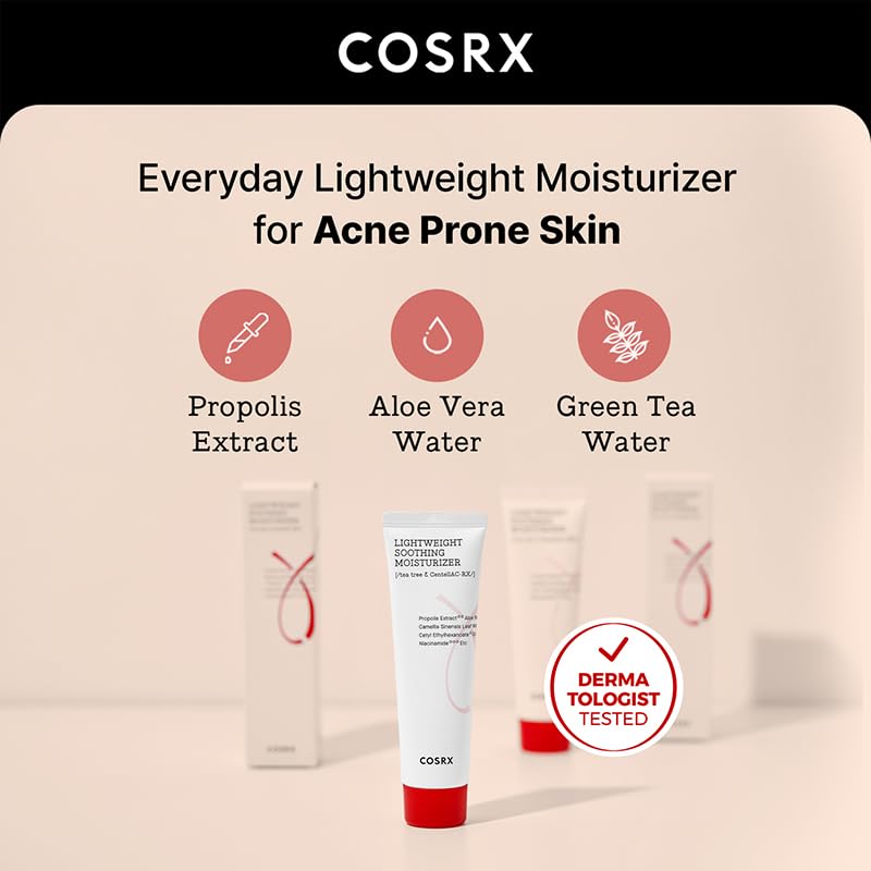 COSRX aloe texture close-up showing cooling gel hydration