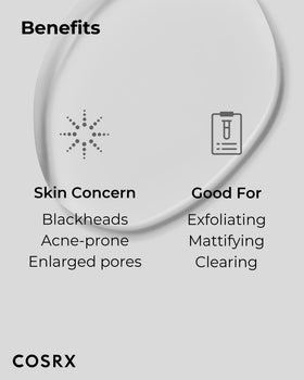 COSRX cotton pad application removing blackheads and unclogging pores