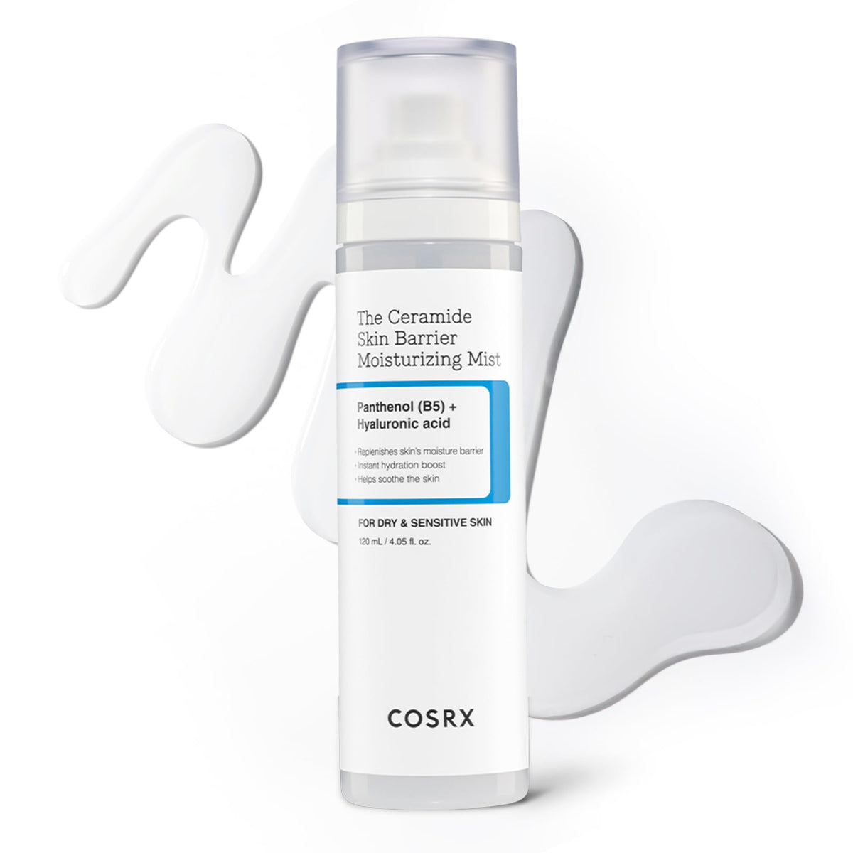 COSRX front bottle view showing label and travel-friendly size benefit