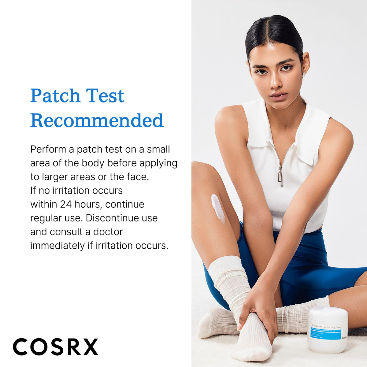 COSRX on bathroom shelf in lifestyle setting for daily use