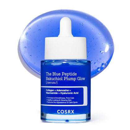 COSRX front bottle view showing serum packaging and calming design benefit: identifiable product