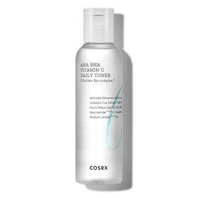 COSRX bottle front view showing sleek design and easy dispensing benefit