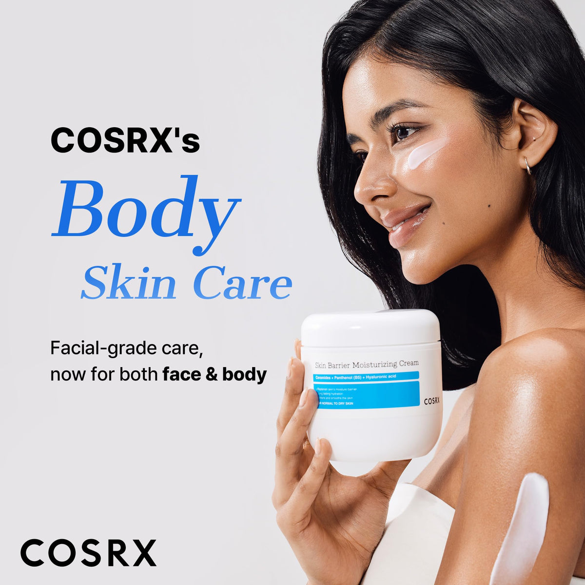 COSRX ceramide complex close-up highlighting barrier support